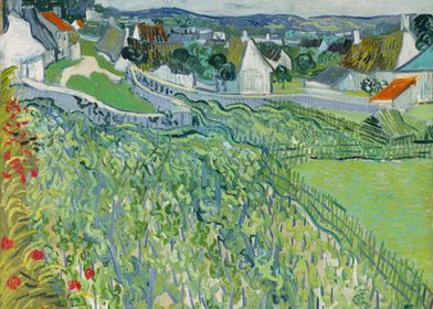 Vineyards at Auvers 1890