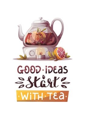 Good ideas with fruit tea