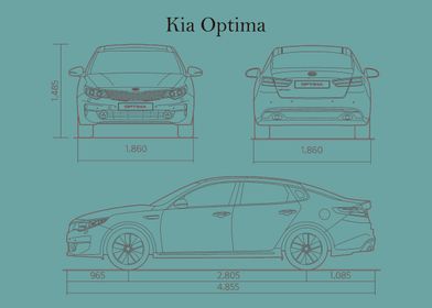 Kia Optima 2017 Blueprint