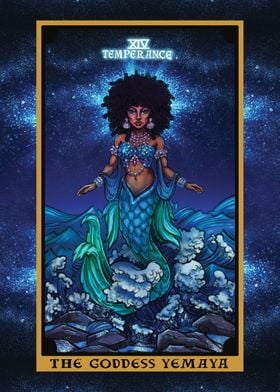 Yemaya Temperance Tarot