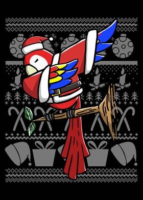 Parrot Ugly Christmas 