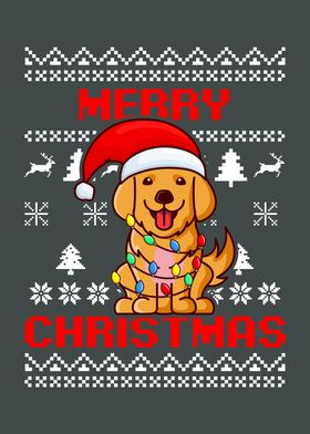 Dog Ugly Christmas Merry