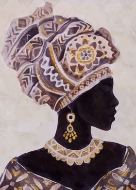 Stylish African Girl 