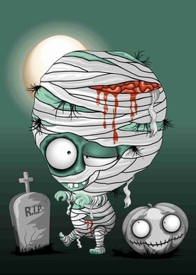 Zombie Mummy Baby Monster