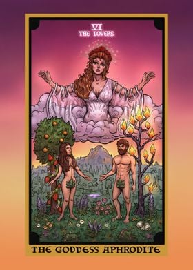 Aphrodite The Lovers Tarot