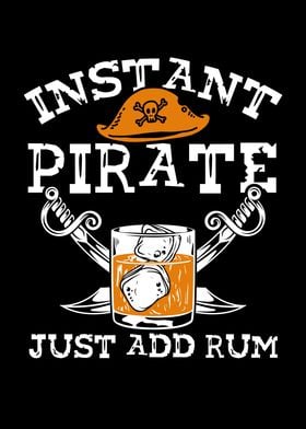 Pirate just add rum