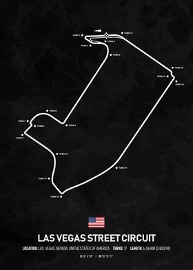 Las Vegas Circuit Texture