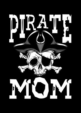 Pirate skull mom