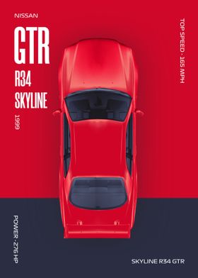 Skyline R34 GTR 1999