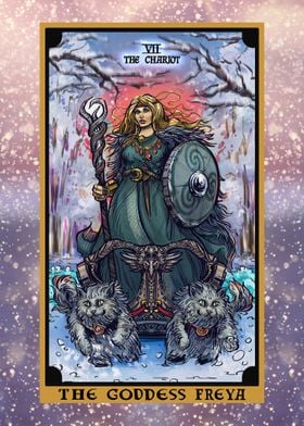 Freya The Chariot Tarot