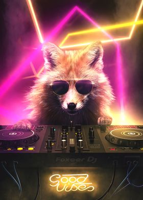 Fox DJ in the Club