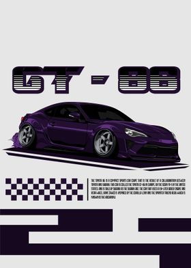 Toyota GT86 Purple 1