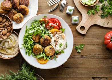 Vegan Potato Falafel 