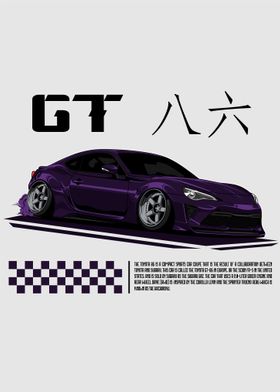 Toyota GT86 Purple 9