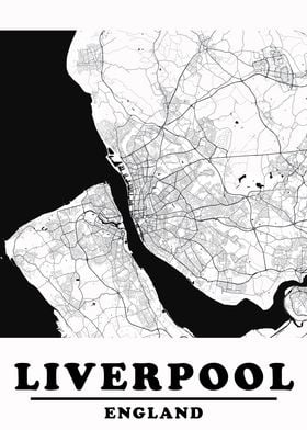 Minimal Liverpool Map