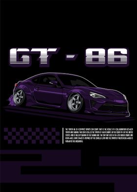 Toyota GT86 Purple 7