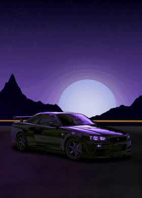 GTR R34 Skyline JDM