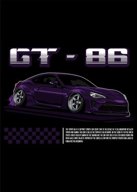 Toyota GT86 Purple 8