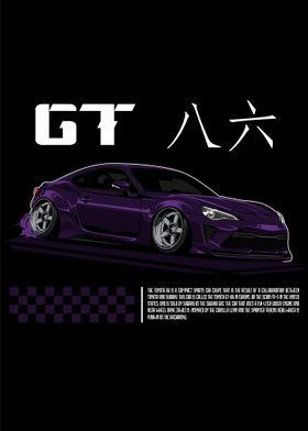 Toyota GT86 Purple 4