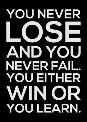 Never Lose And Fail