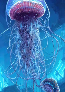 steampunk jellyfish