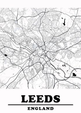 Minimal Leeds Map