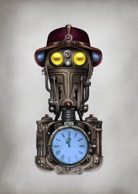 steampunk automaton