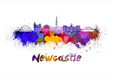 Newcastle skyline