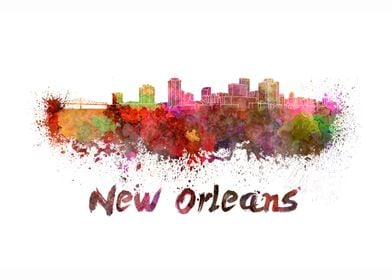 New Orleans skyline 