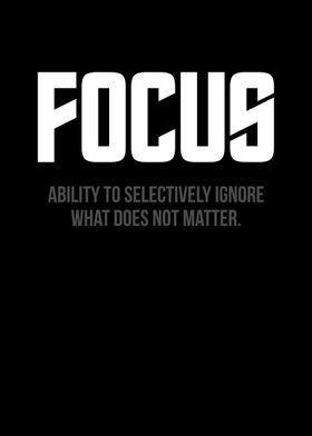 Focus Motivation