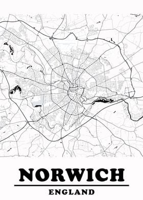 Minimal Norwich Map