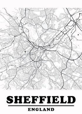 Minimal Sheffield Map