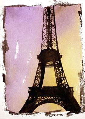 Eiffel Tower Paris Art