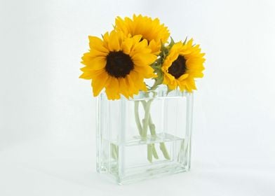 sunflower vase