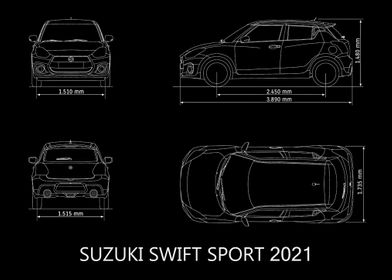 Suzuki Swift  sport 2021 