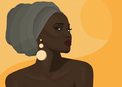 Beautiful African Woman