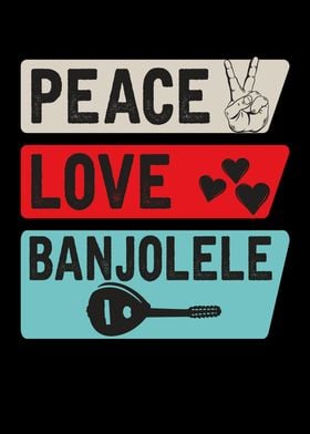 Peace Love Banjolele