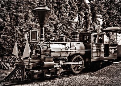 Vintage locomotive