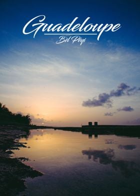 Blue hour in Guadeloupe