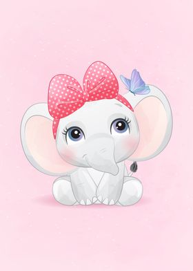 Cute Elephant Girl