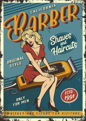 Barber Woman