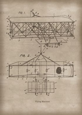Vintage Flying Machine 