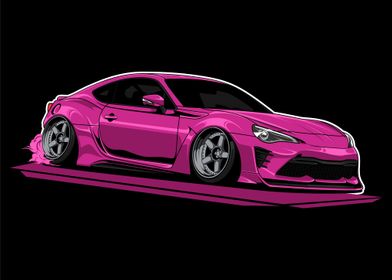 Toyota GT86 Pink L