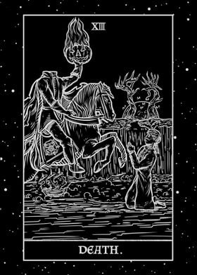 Death Terror Tarot Shadow