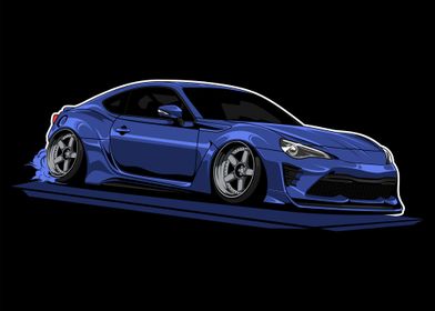 Toyota GT86 Blue L