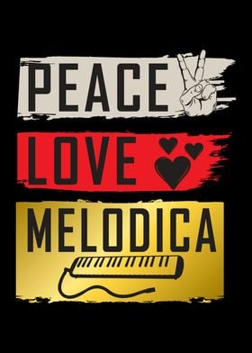 Peace Love Melodica