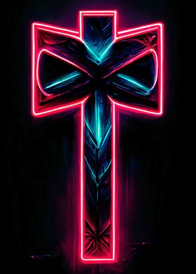 Neon Cross