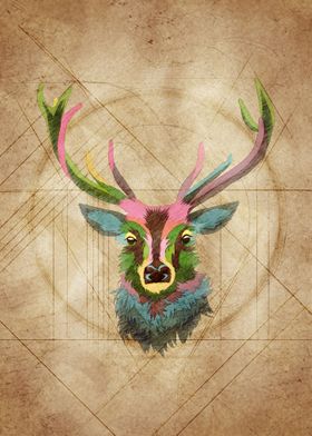 Deer Head Vintage