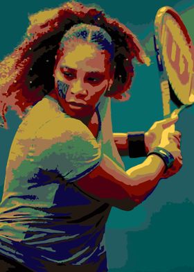 Tennis art