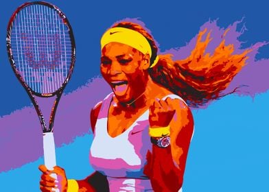 Tennis art